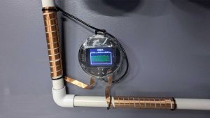 Yarna Capacitive Electronic Water Descaler System CWD48 Installed